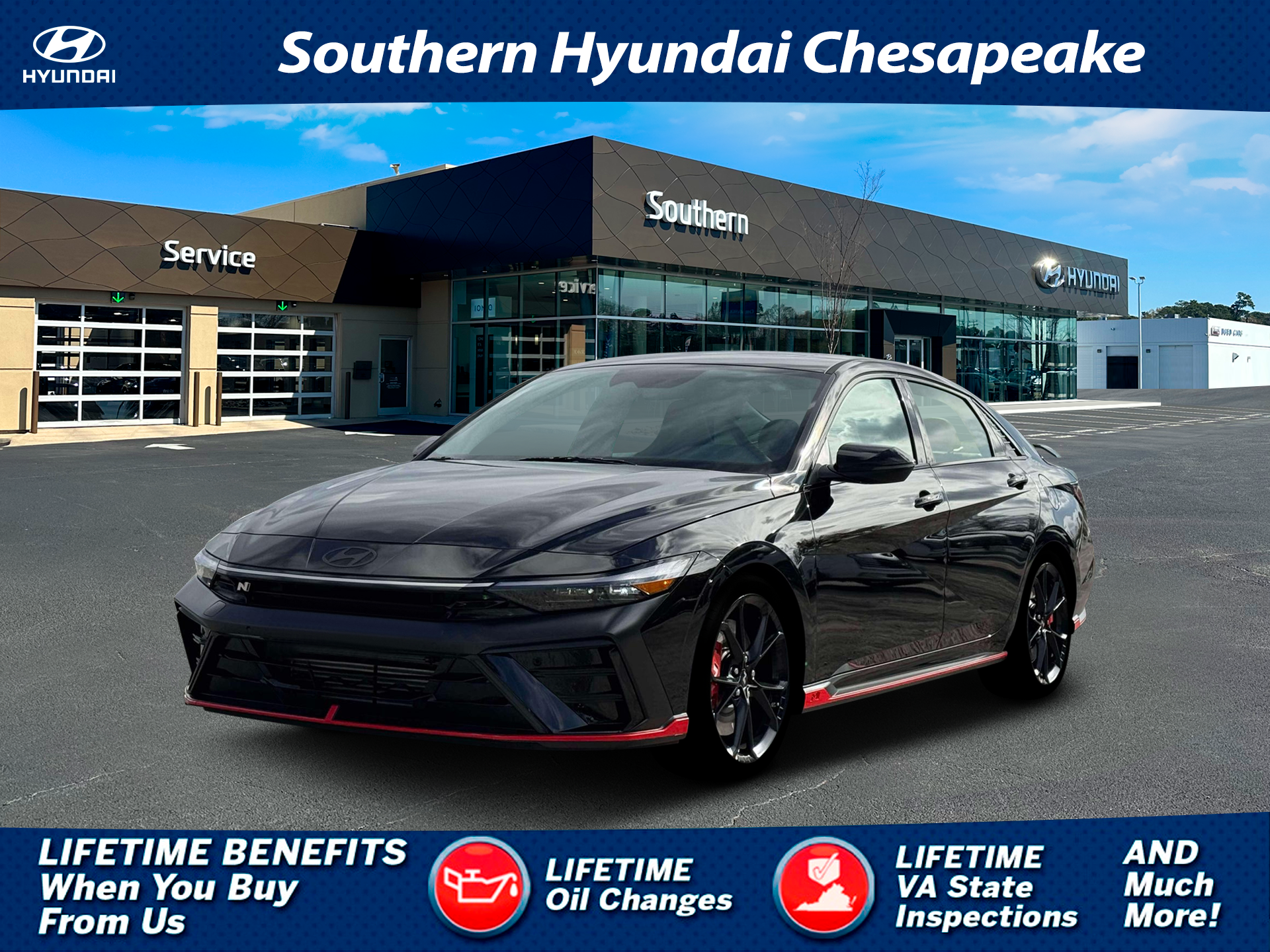 New 2026 Black Hyundai Sedan image 1