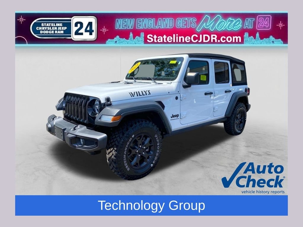 Used 2023 White Jeep Willys image 1