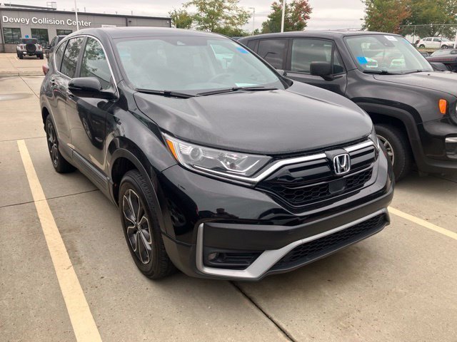 Certified Used 2022 Crystal Black Pearl Honda EX image 3