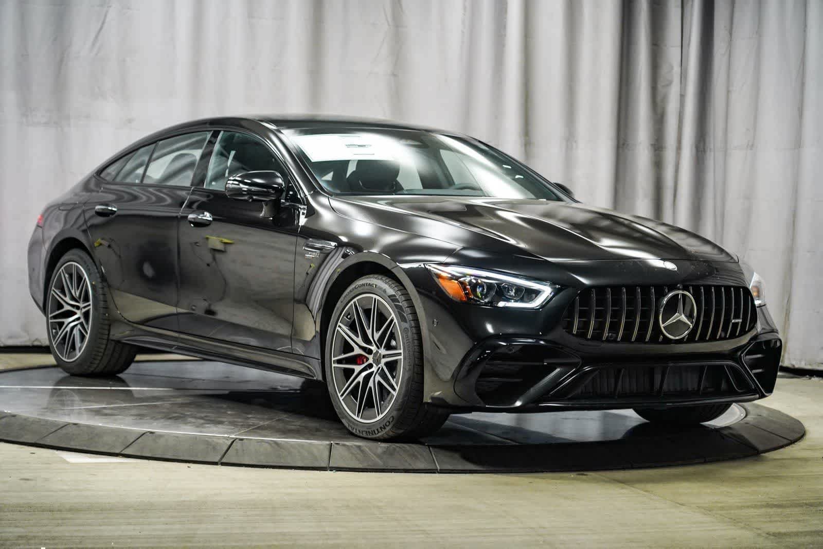 New 2026 Obsidian Black Metallic Mercedes-Benz AMG® GT 53 4-Door Coupe image 5