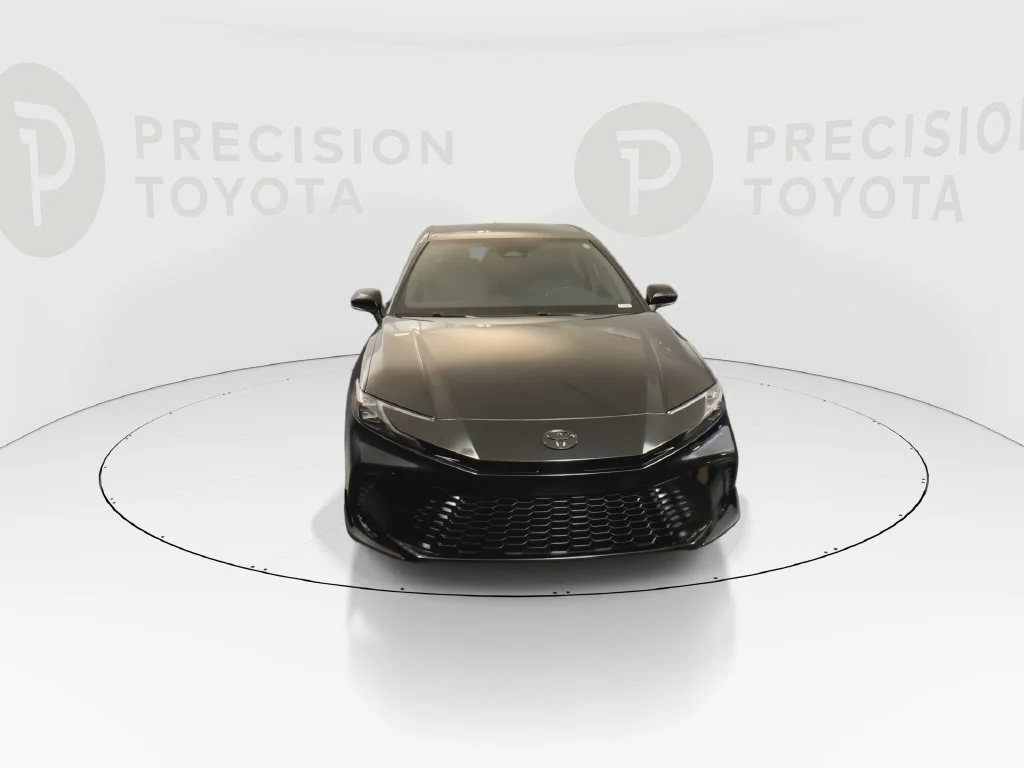 Used 2025 Midnight Black Metallic Toyota XSE image 17