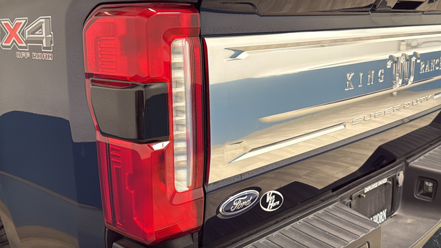 Used 2024 Antimatter Blue Metallic Ford King Ranch image 45