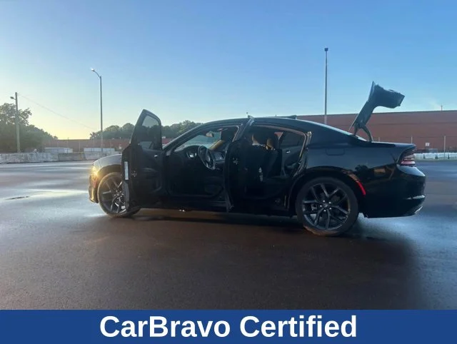 Certified Used 2023 Black Dodge SXT image 1