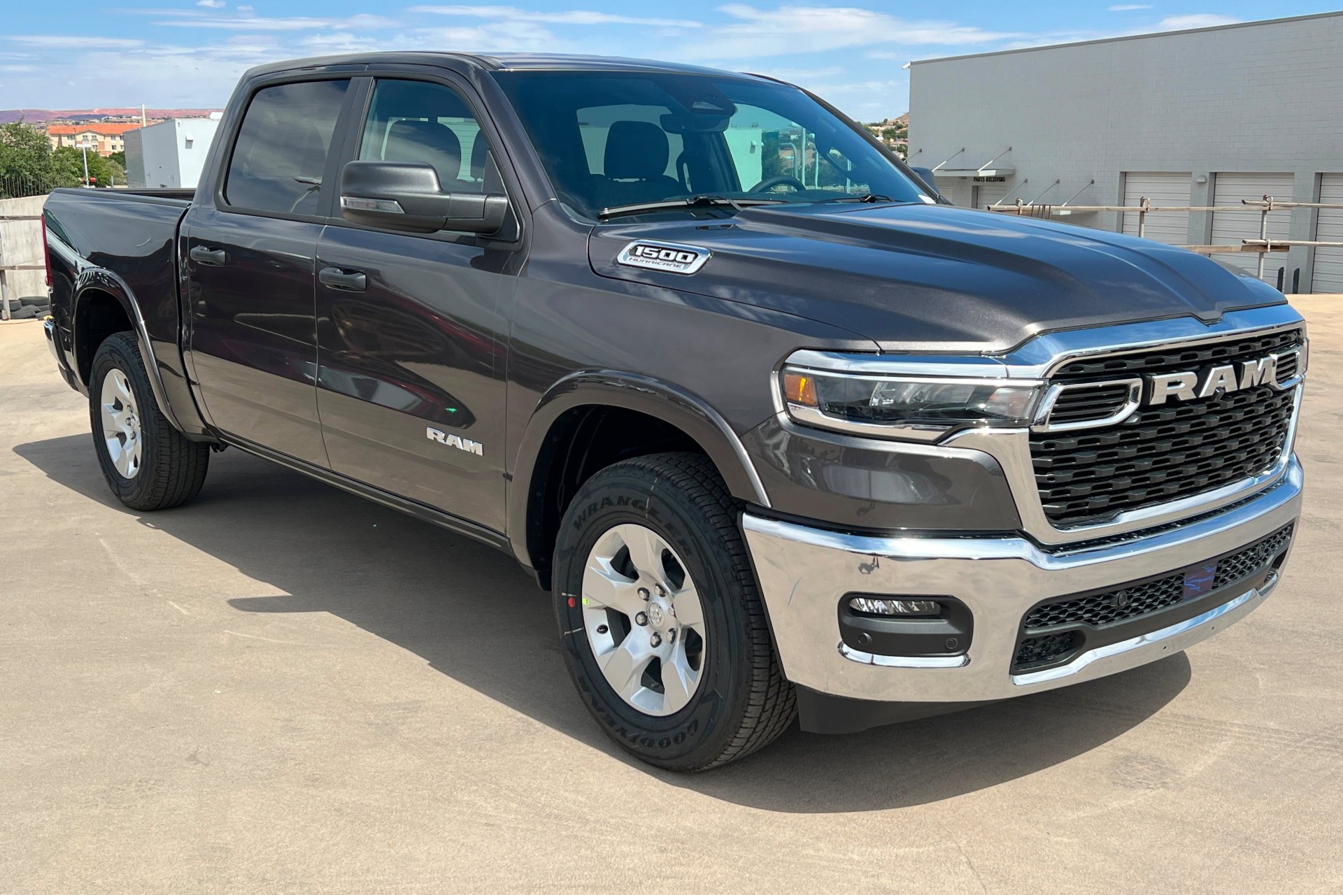 New 2026 Granite Crystal Metallic Clear-Coat Exterior Paint RAM Big Horn image 8