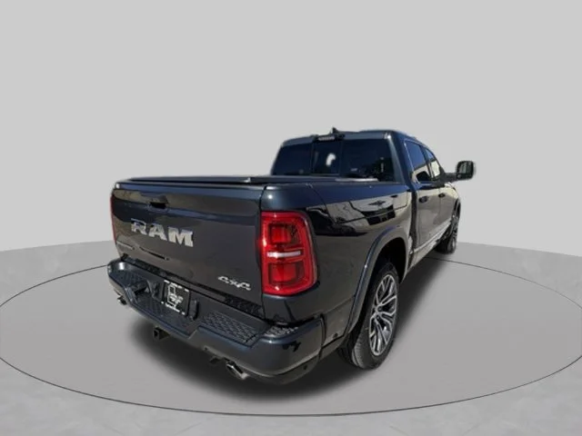 New 2027 Forged Blue Metallic Exterior Paint RAM Tungsten image 3