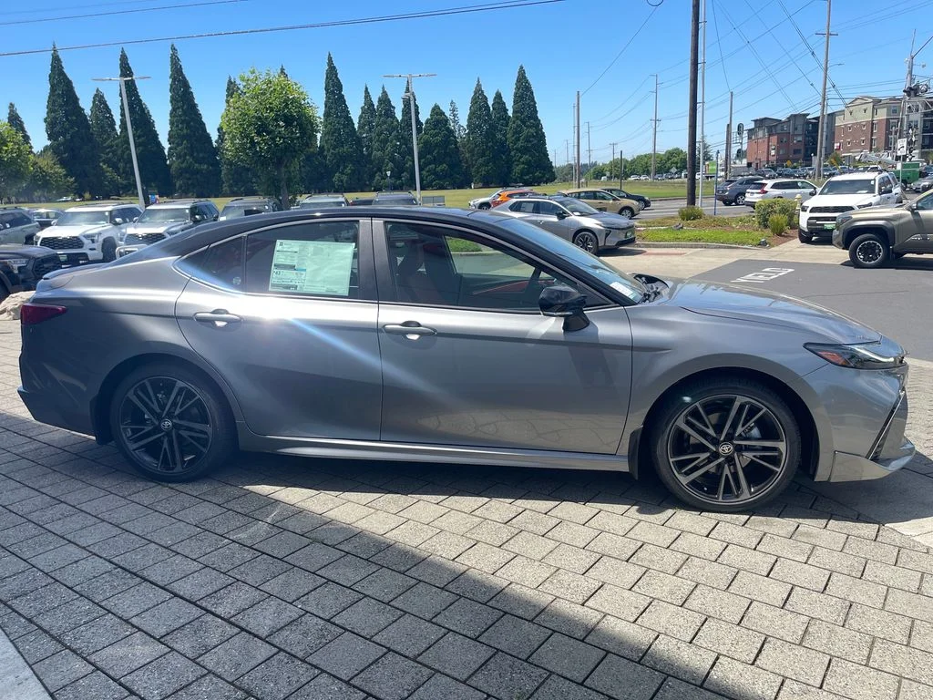 New 2026 Heavy Metal with Midnight Black Metallic roof Toyota XSE image 6