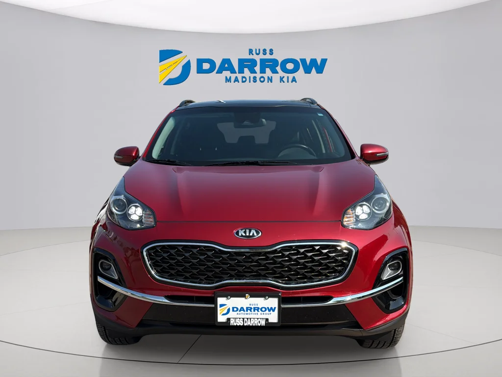 Used 2022 Hyper Red Kia EX image 8
