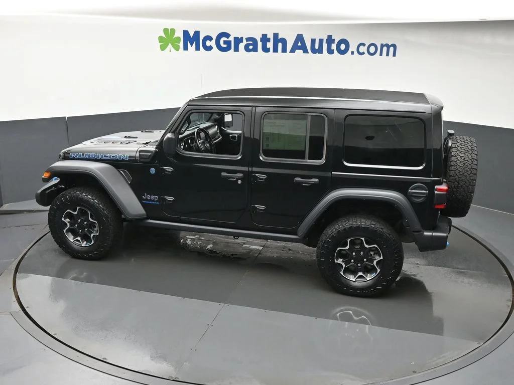 Certified Used 2023 Black Jeep Rubicon 4xe image 24