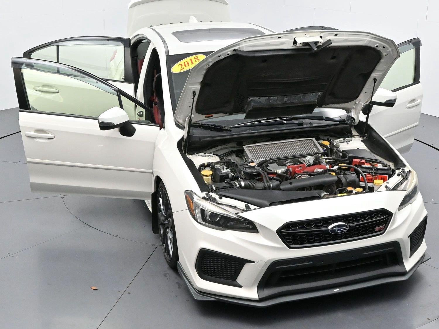 Used 2018 Crystal White Pearl Subaru STI Limited image 48