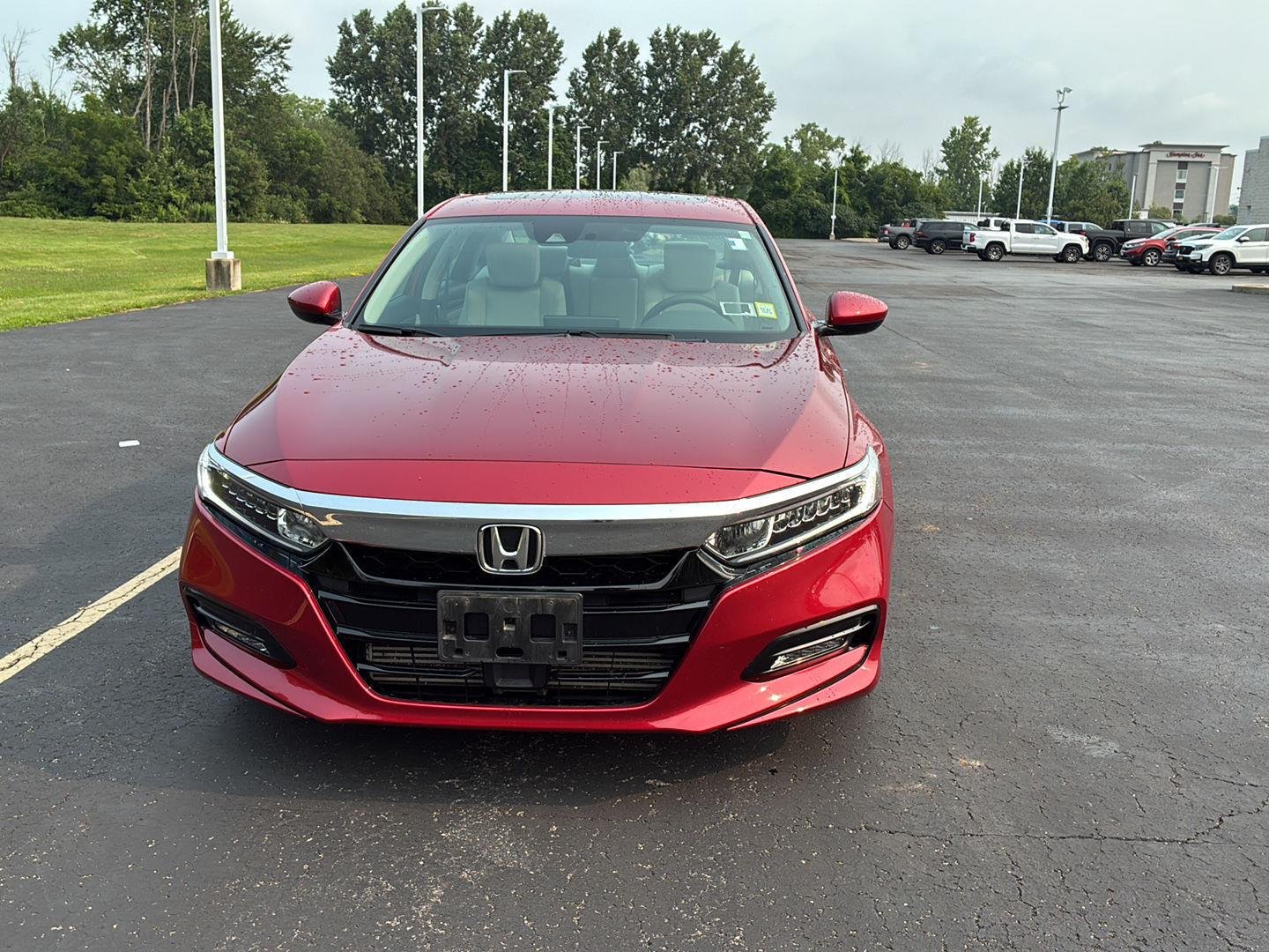 Used 2018 Radiant Red Metallic Honda EX 1.5T image 14