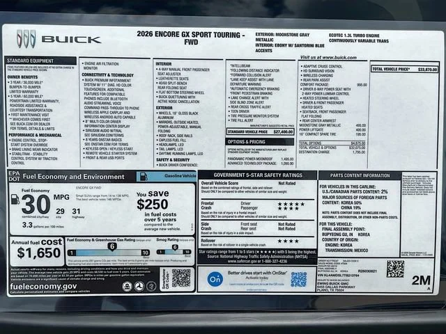 2026 Buick Encore GX Sport Touring - Photo 21