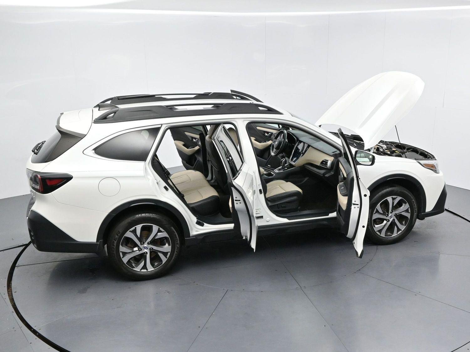 Used 2022 Crystal White Pearl Subaru Limited image 36
