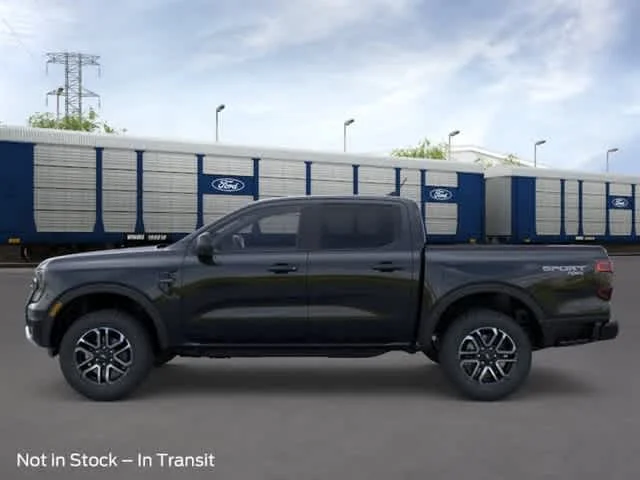 New 2026 Shadow Black Ford LARIAT image 3