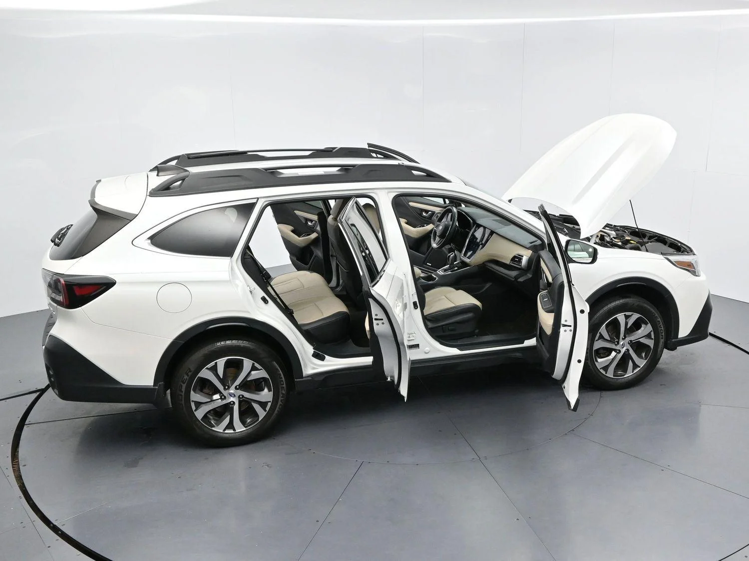 Used 2022 Crystal White Pearl Subaru Limited image 36