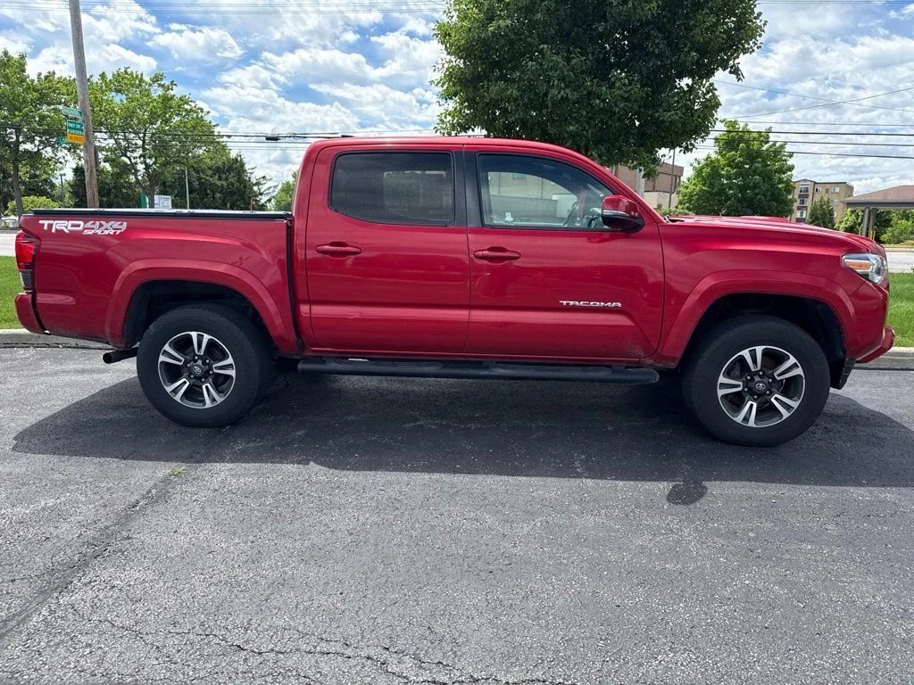 Used 2019 Barcelona Red Metallic Toyota TRD Sport image 7