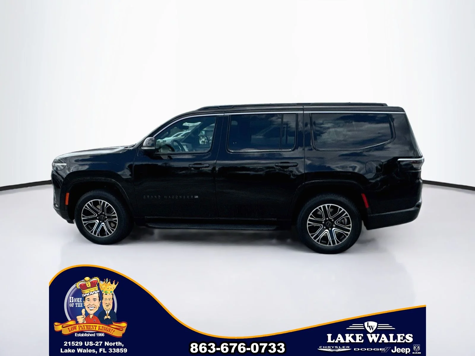 New 2026 High Gloss Black Exterior Paint Jeep Grand Wagoneer image 3