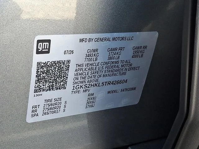 New 2026 Sterling Metallic GMC AT4 image 21