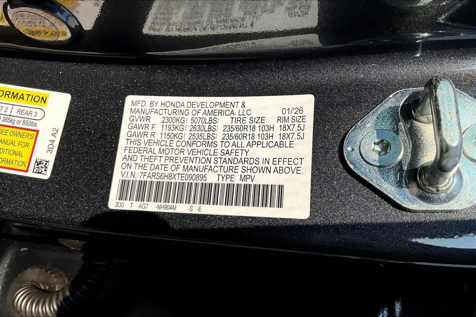 New 2026 Meteorite Gray Metallic Honda Sport-L image 19