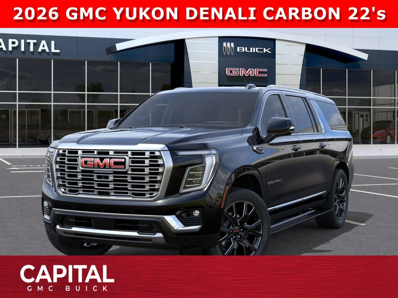 New 2026 ONYX BLACK GMC Denali image 1