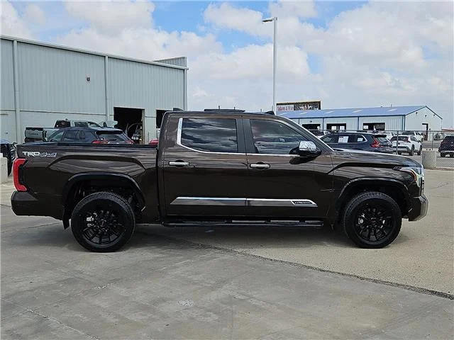Used 2025 Smoked Mesquite Toyota 1794 Edition (A10) 4x4 CrewMax 5.5 ft. box 145.7 i image 4