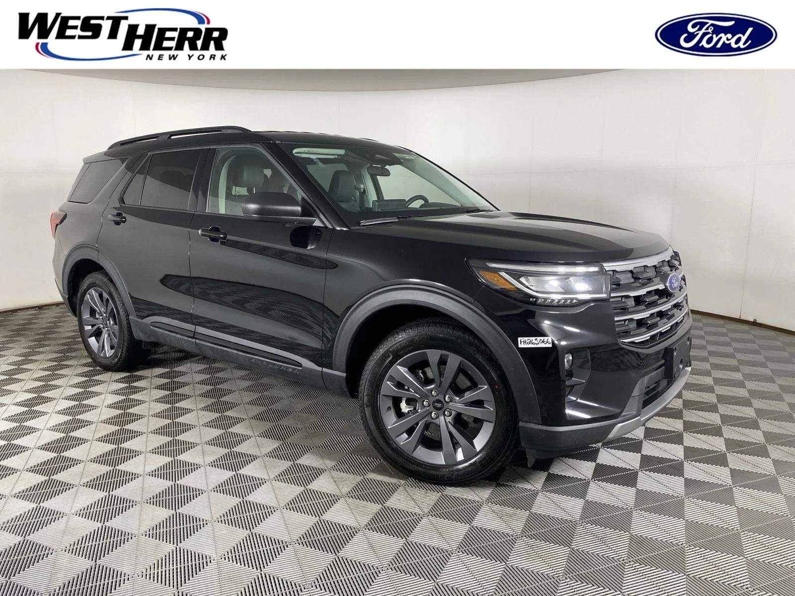 New 2026 Agate Black Metallic Ford Active image 1