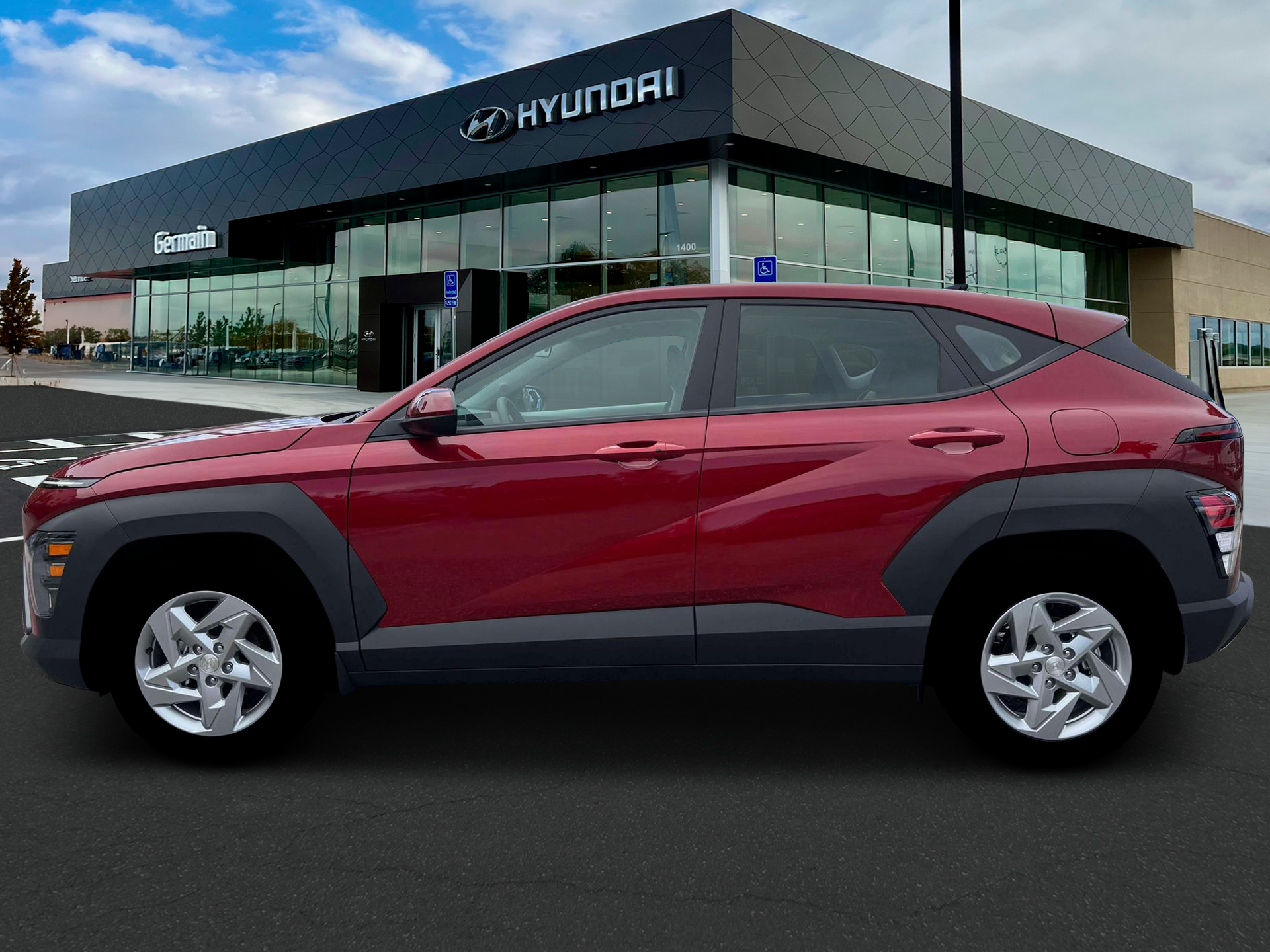 New 2026 Ultimate Red Metallic Hyundai SE FWD image 3