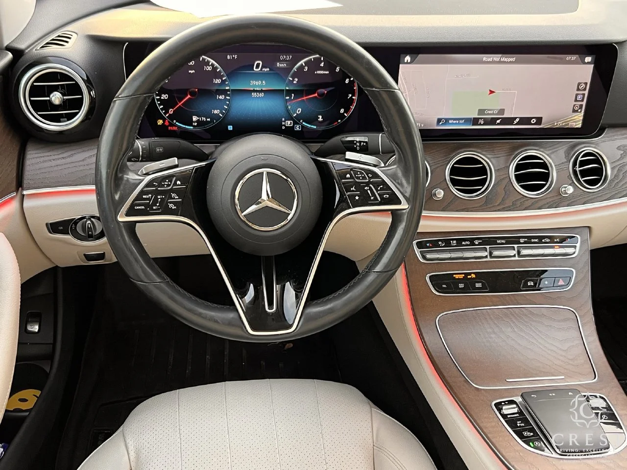 Used 2021 White Mercedes-Benz E 350 4MATIC® image 10