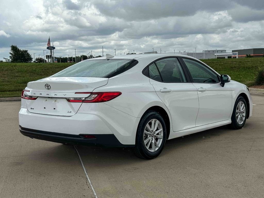 Used 2025 White Toyota LE image 3