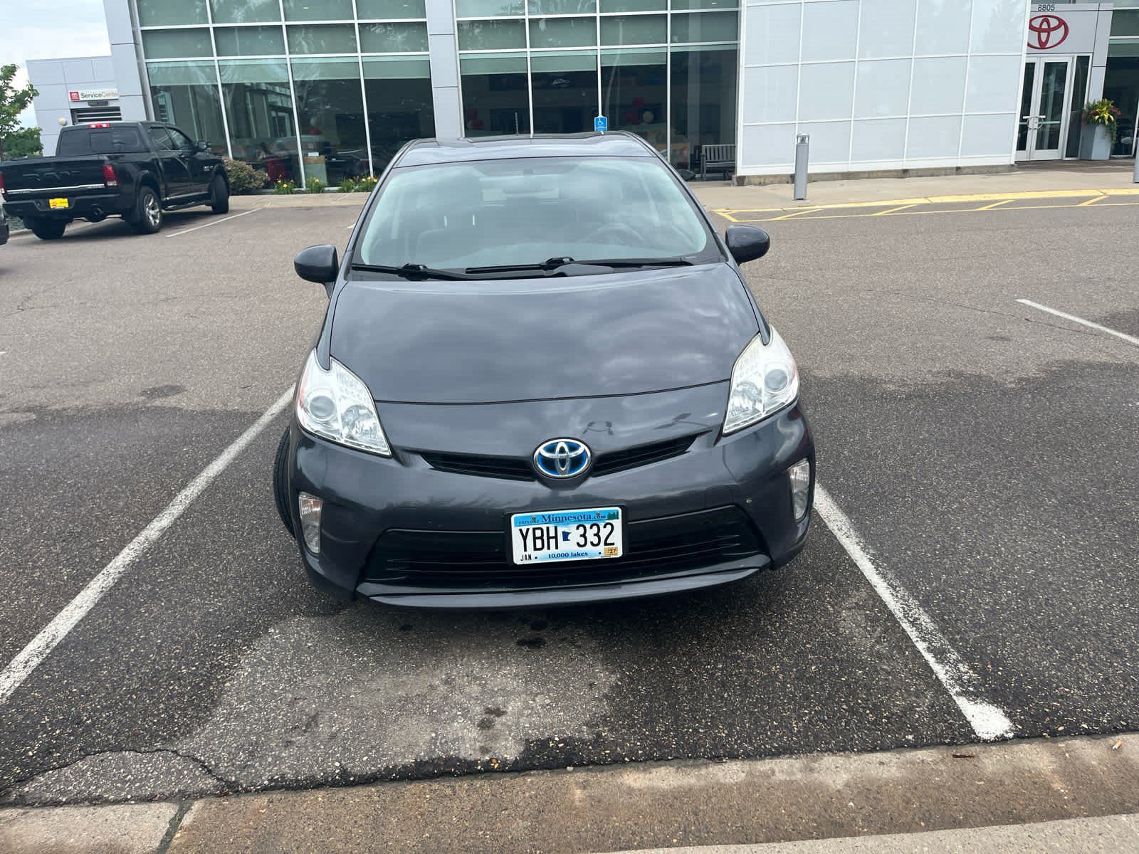 Used 2013 Winter Gray Metallic Toyota Two image 2