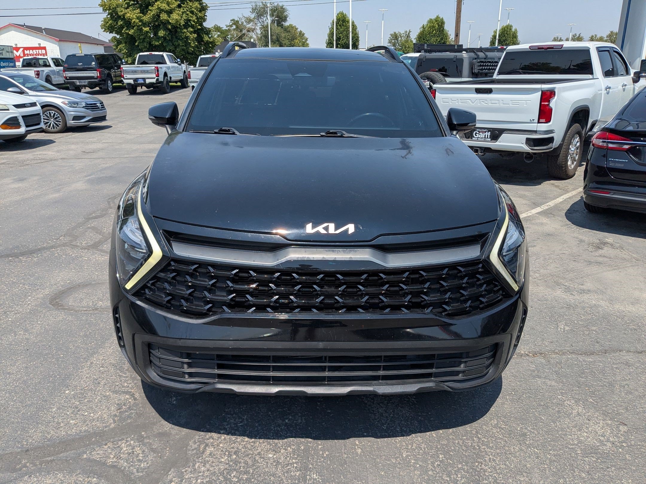 Used 2023 Ebony Black Kia X-Line image 9