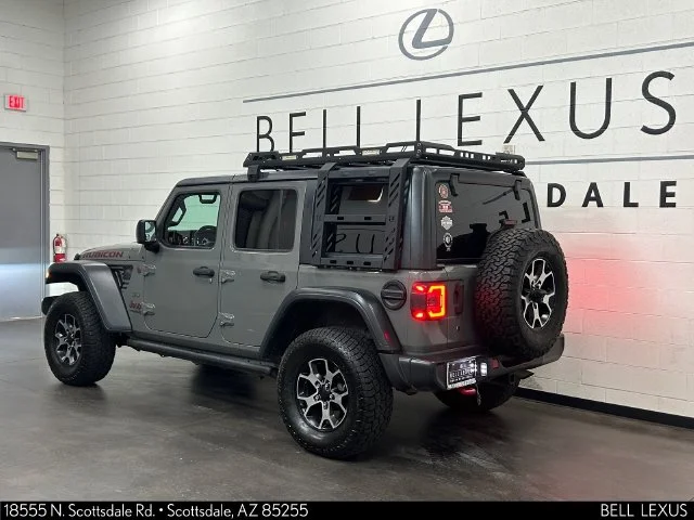 Used 2019 Gray Jeep Unlimited Rubicon image 7