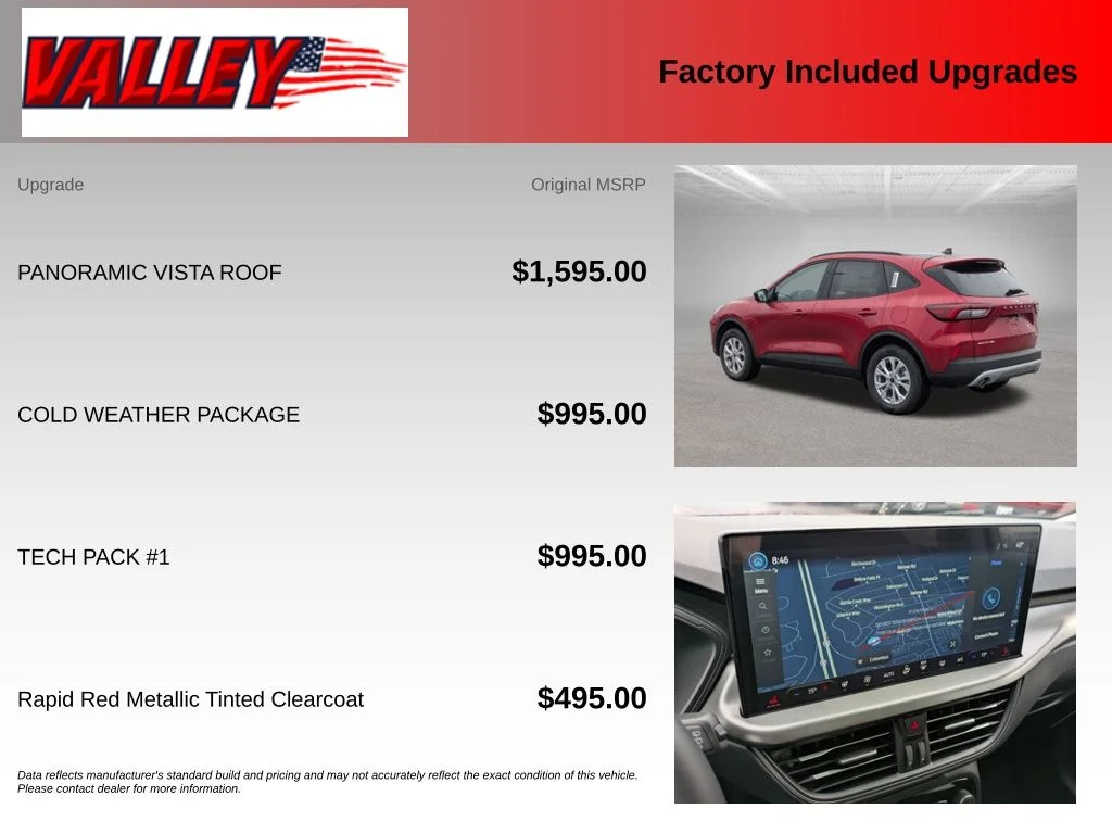 New 2026 Rapid Red Metallic Tinted Clearcoat Ford Active® image 4