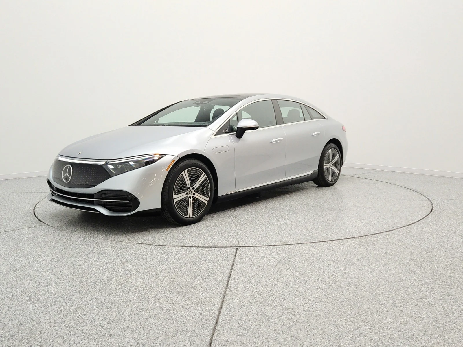 Certified Used 2022 Cirrus Silver Metallic Mercedes-Benz EQS 450+ Sedan image 1