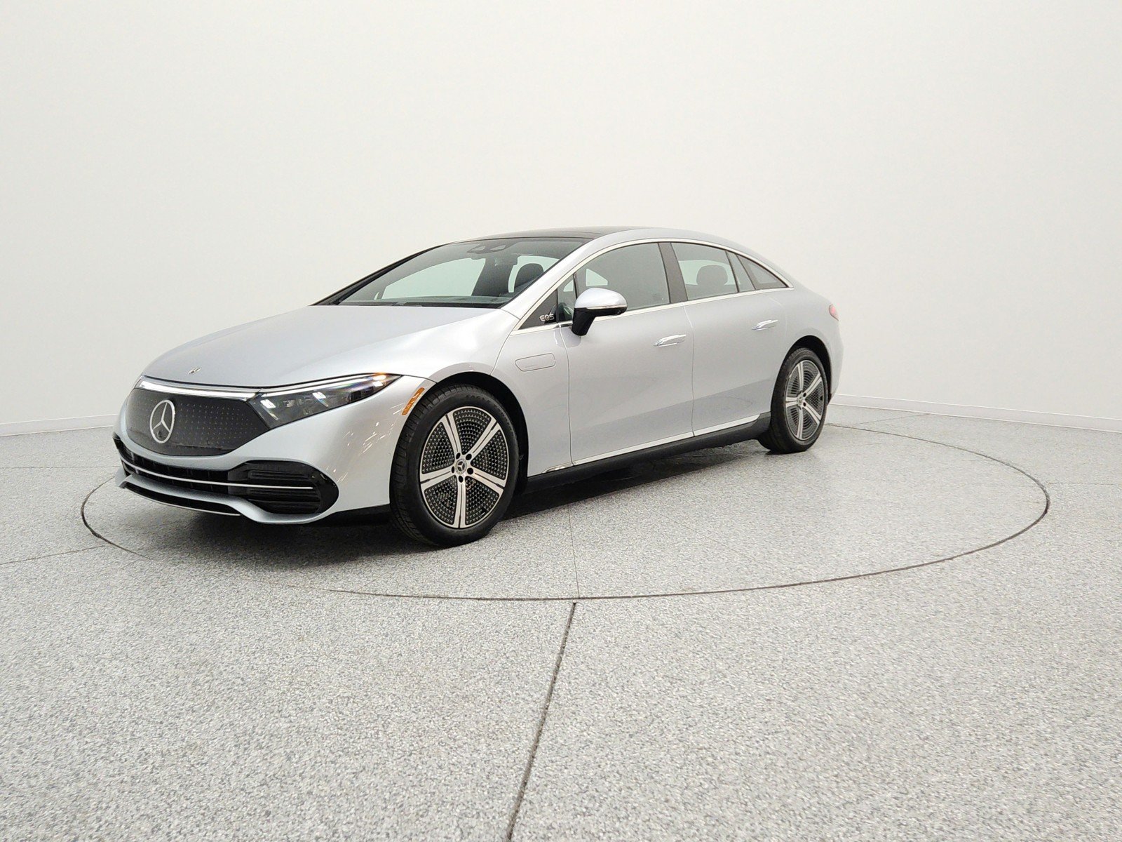 Certified Used 2022 Cirrus Silver Metallic Mercedes-Benz EQS 450+ Sedan image 1