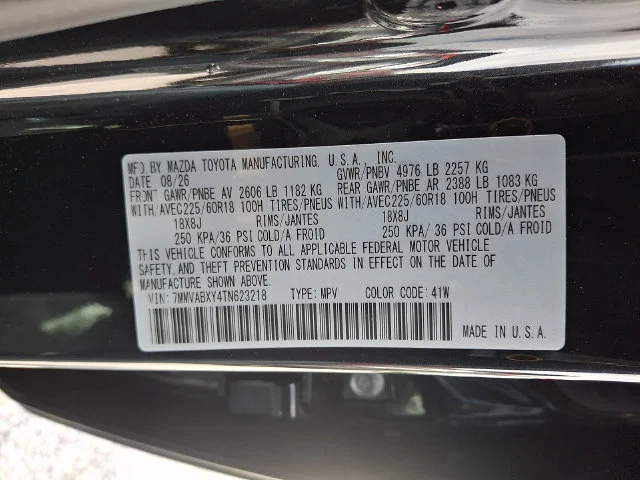 New 2026 Black Mazda 2.5 Turbo Meridian Edition image 16