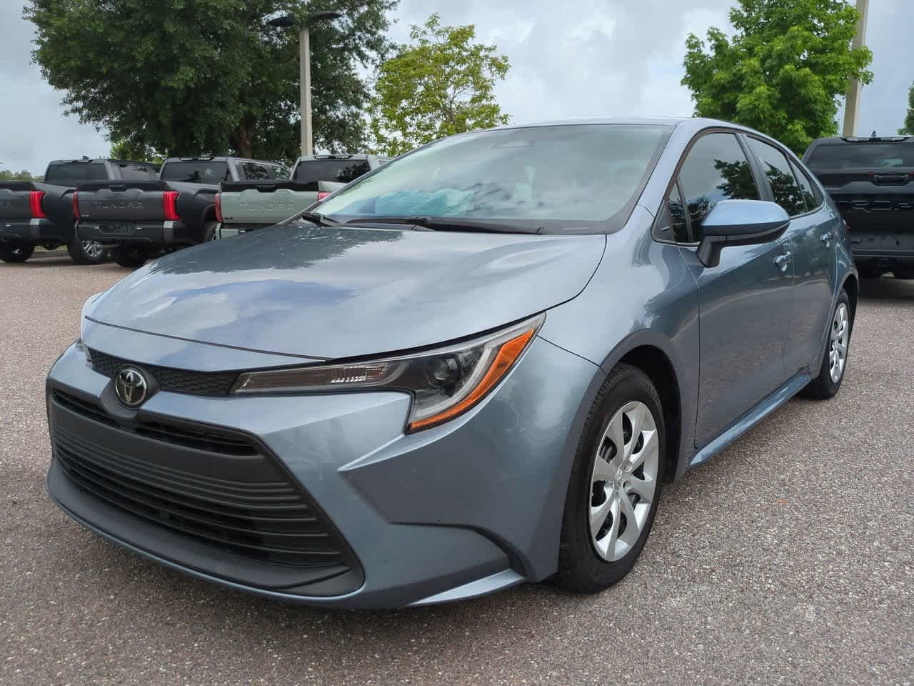 Certified Used 2024 Celestite Toyota LE image 2