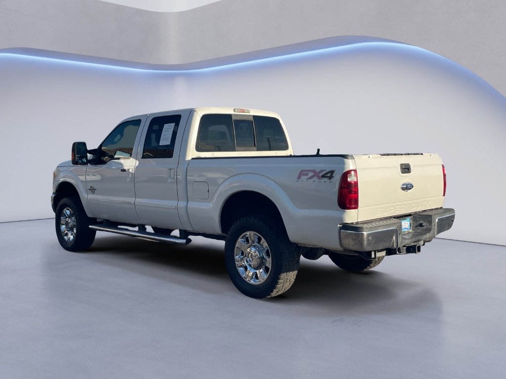 Used 2014 White Platinum Metallic Tri-Coat Ford Lariat image 20