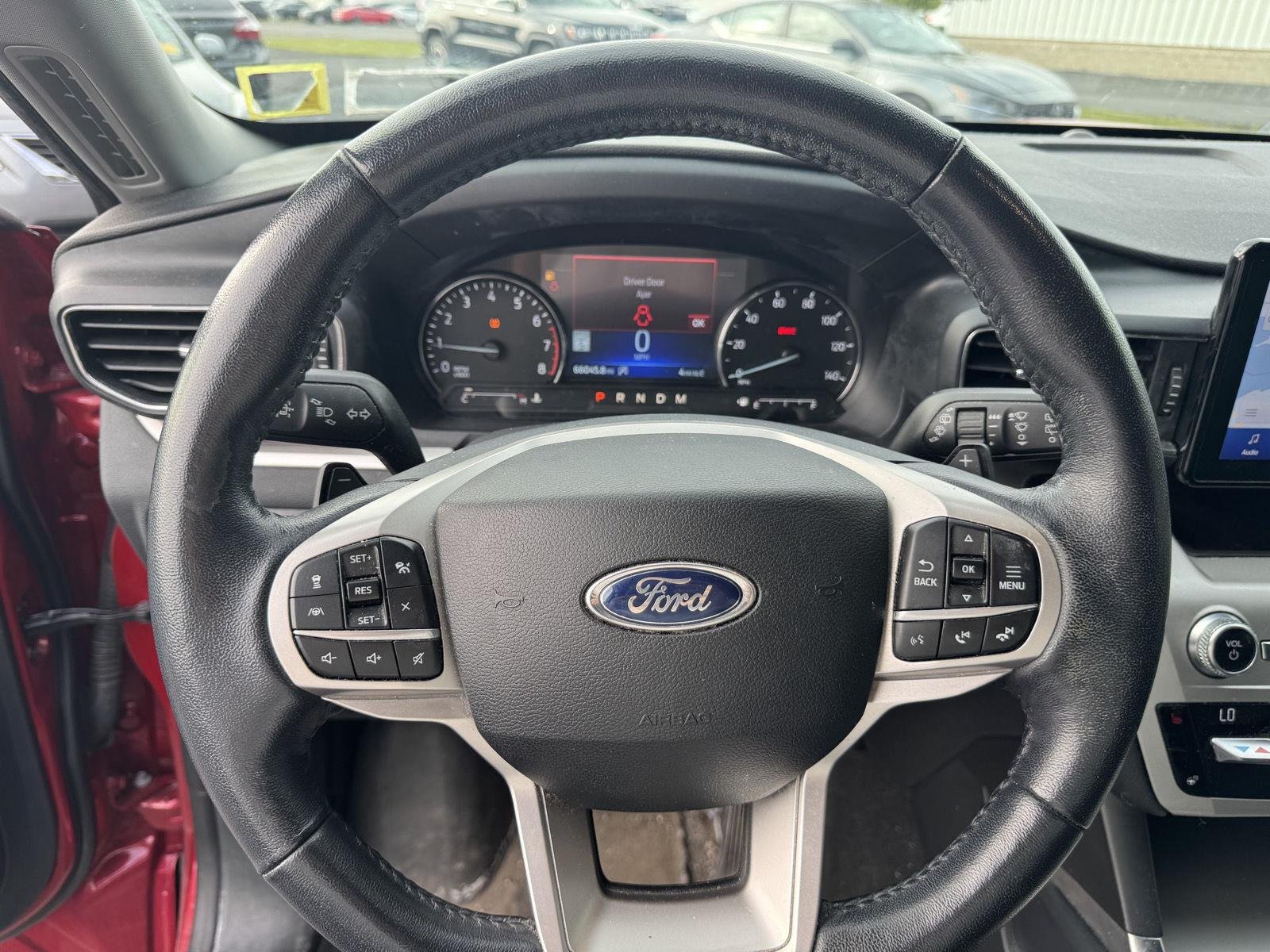Used 2020 Rapid Red Metallic Tinted Clearcoat Ford XLT image 7