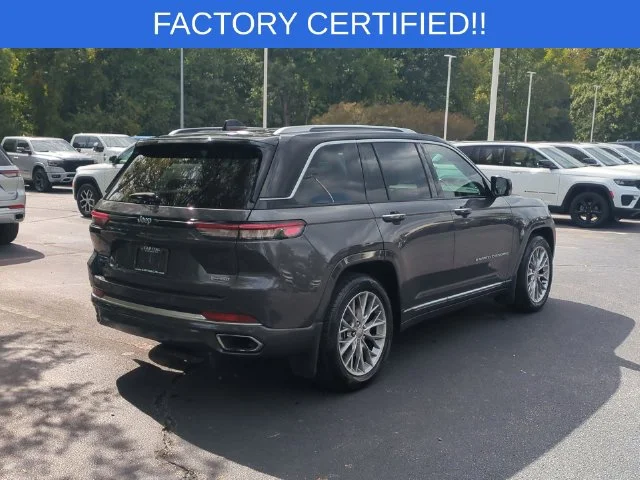 Used 2022 Gray Jeep Summit 4xe image 5