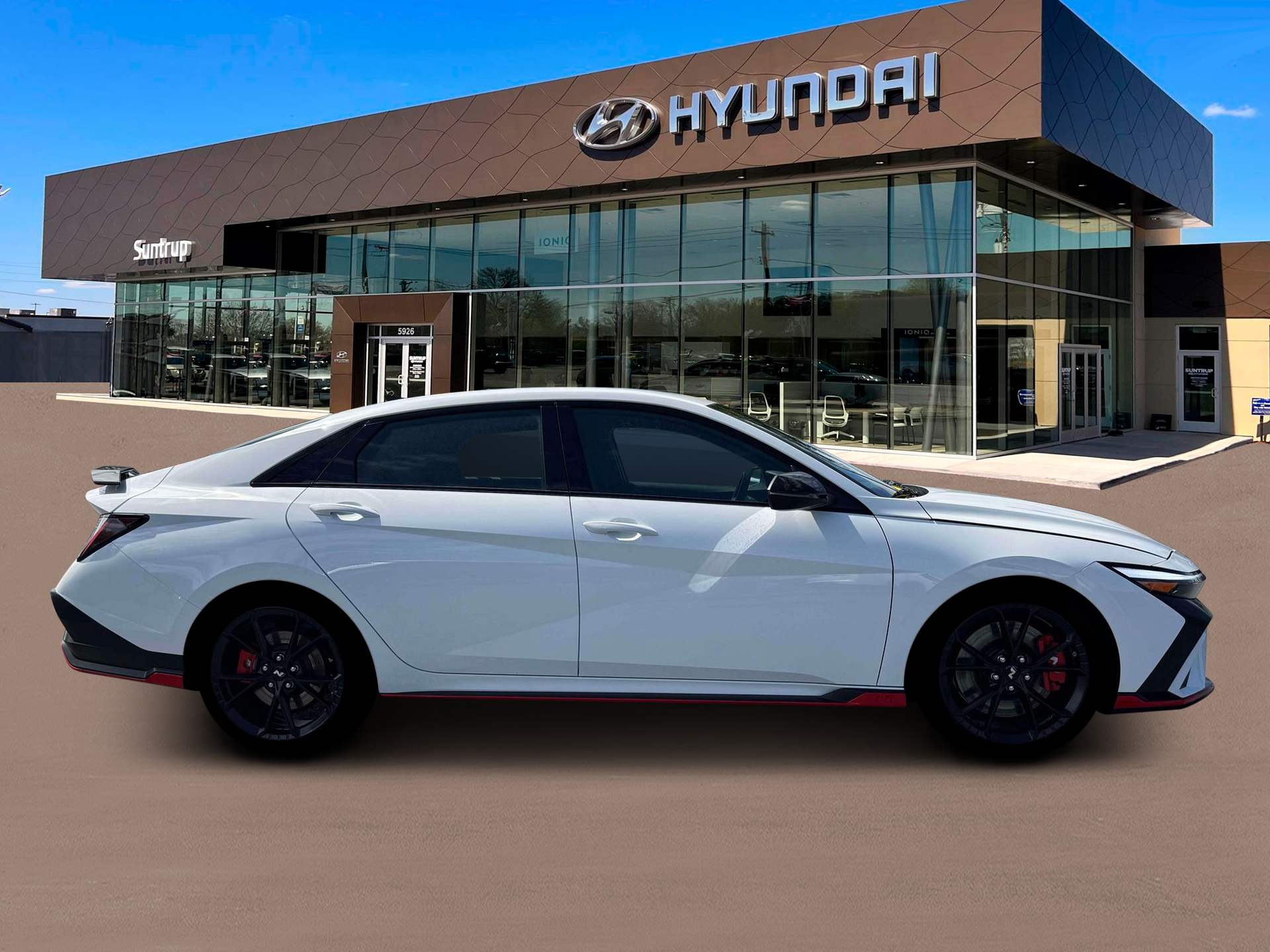 New 2026 Atlas White Hyundai Sedan image 9
