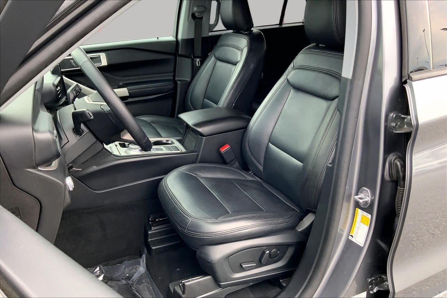 Used 2021 Carbonized Gray Metallic Ford XLT image 8