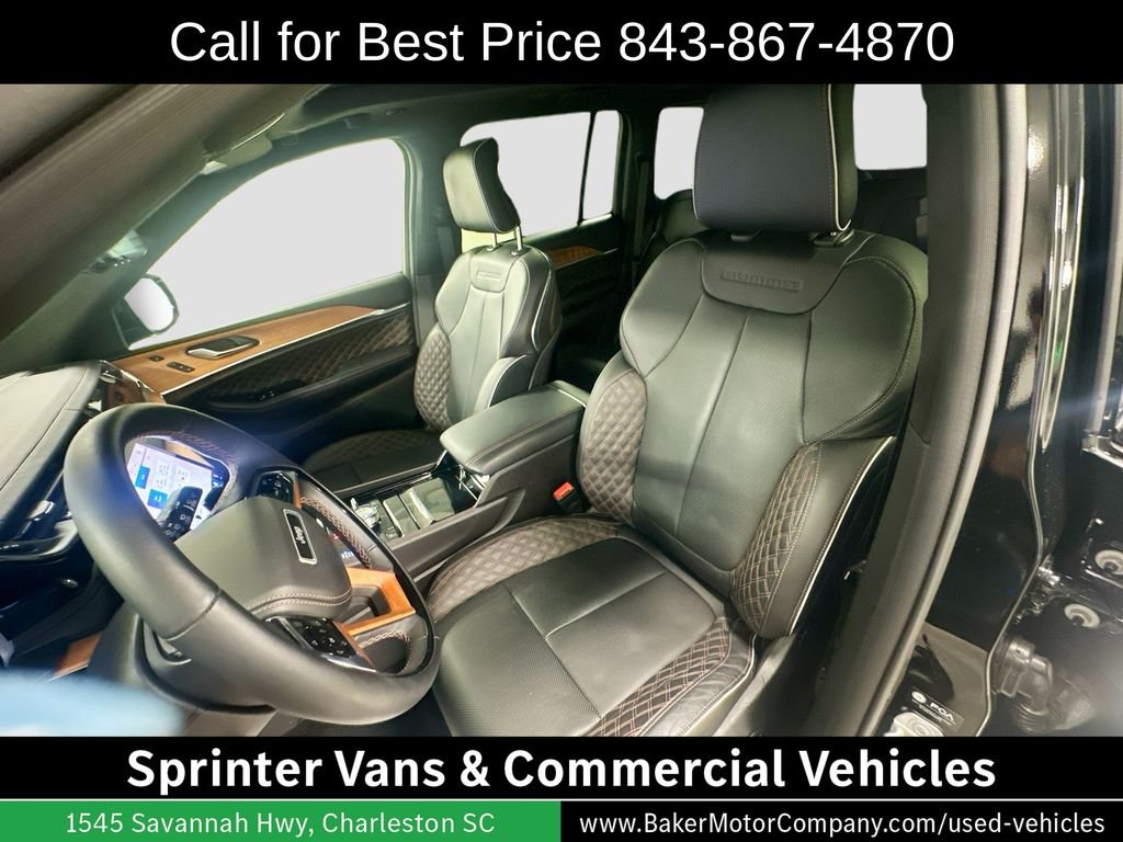Used 2023 Black Jeep Summit Reserve image 6