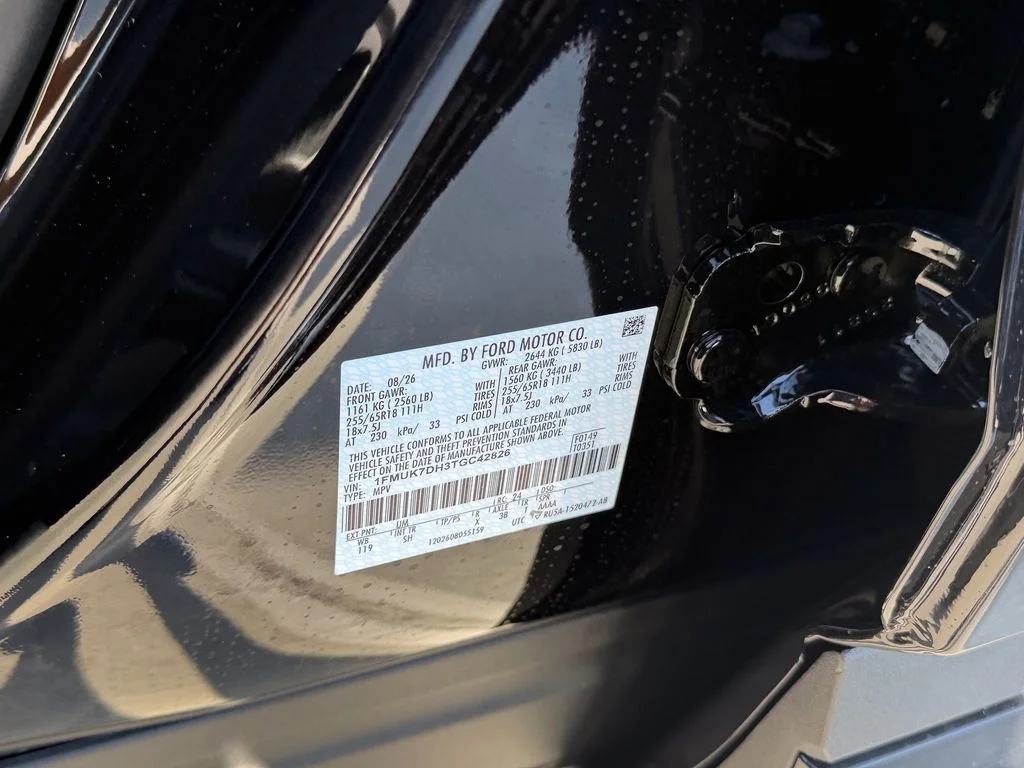 New 2026 Agate Black Metallic Ford Active image 12
