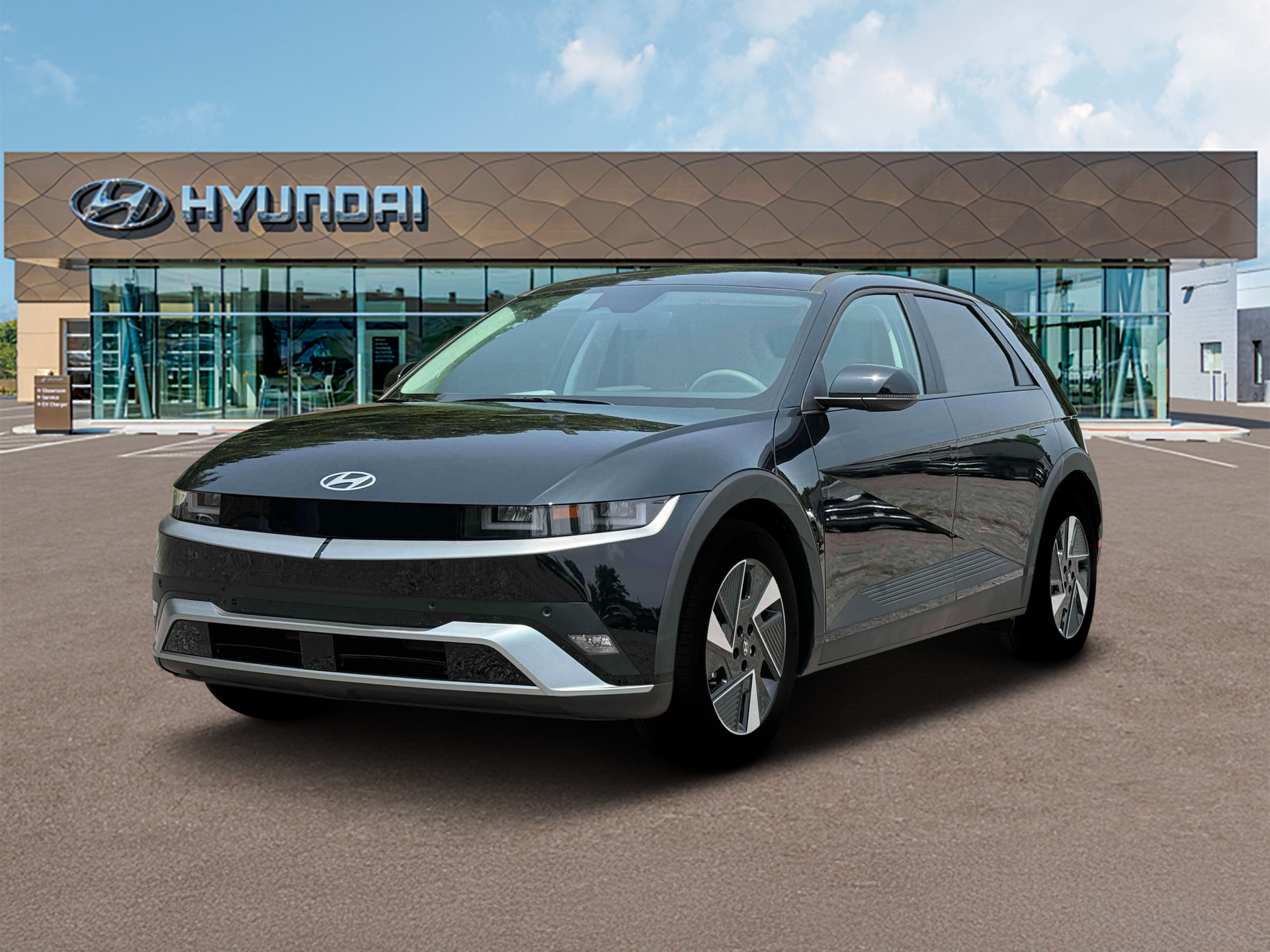 New 2026 Black Hyundai SE image 1