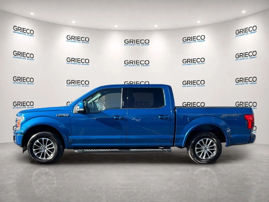 Used 2018 Blue Ford Lariat image 4