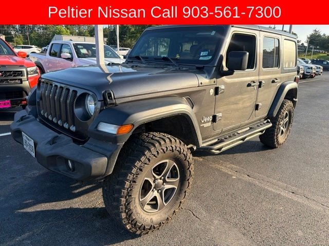 Used 2018 Gray Jeep Unlimited Sport S image 6