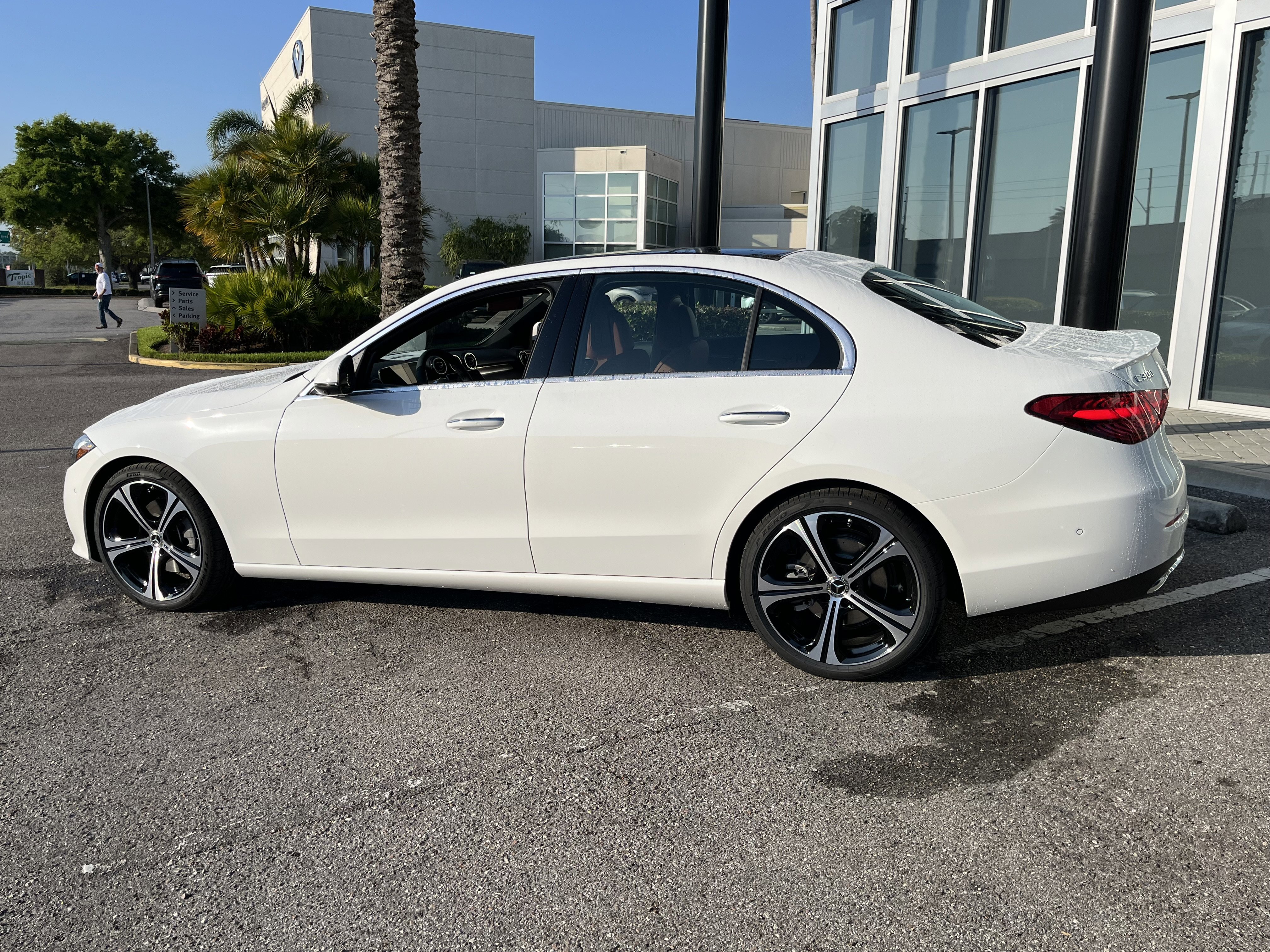 New 2026 POLAR WHITE Mercedes-Benz C 300 image 4