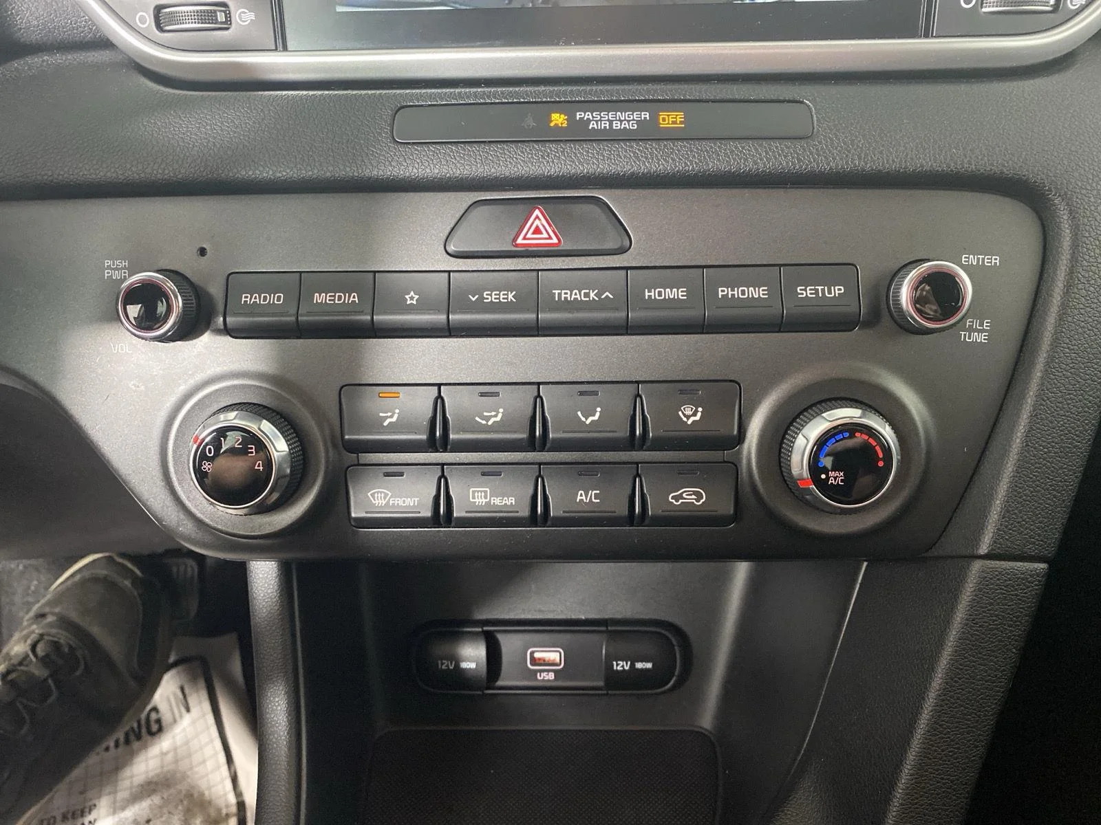 Used 2020 Black Cherry Kia LX image 20