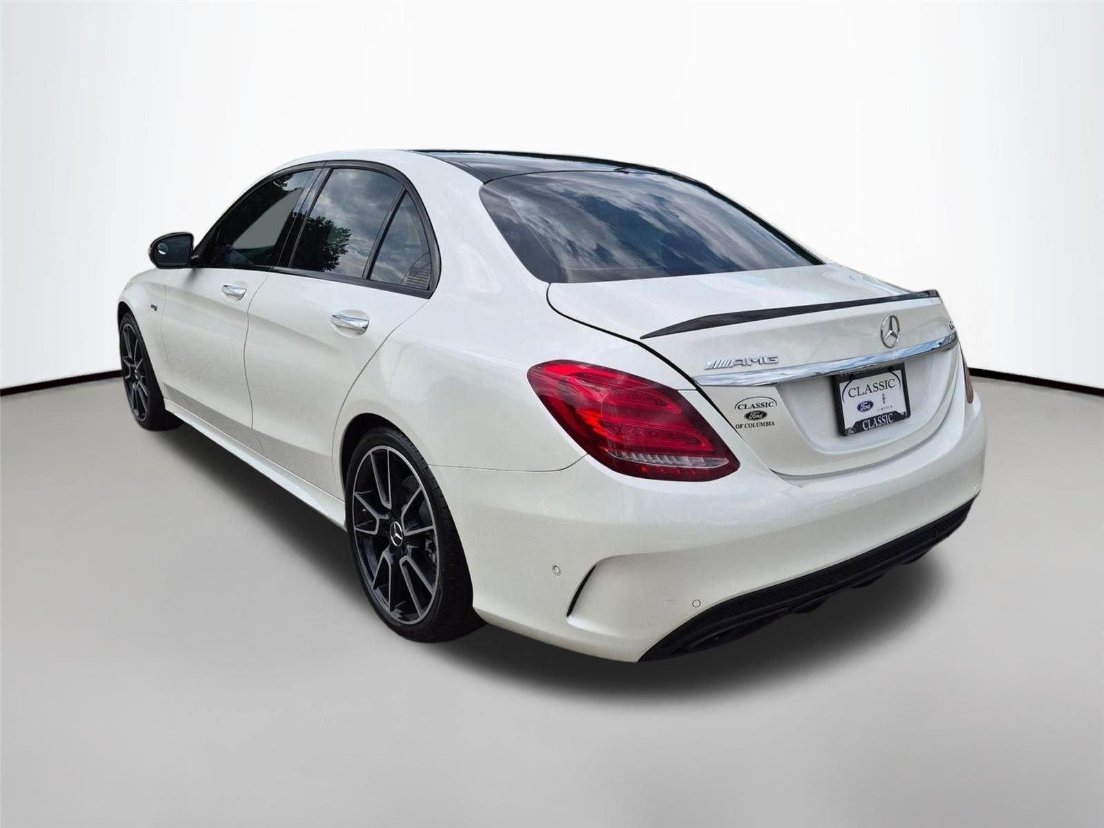 Used 2018 designo Diamond White Metallic Mercedes-Benz AMG® C 43 image 7