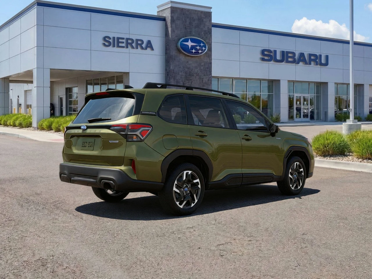 New 2026 AUTUMN GREEN METALLIC Subaru Premium Hybrid image 11